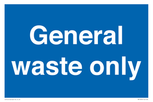 MV13236: General waste only