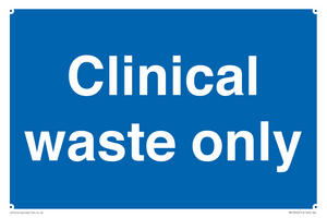 MV13240: Clinical waste only