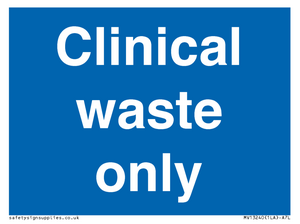 MV13240: Clinical waste only