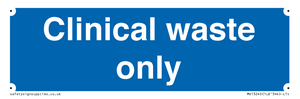 MV13240: Clinical waste only