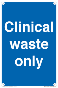 MV13240: Clinical waste only