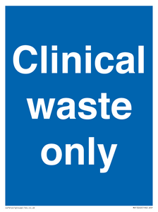 MV13240: Clinical waste only
