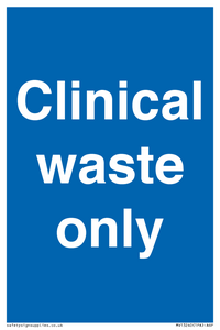 MV13240: Clinical waste only