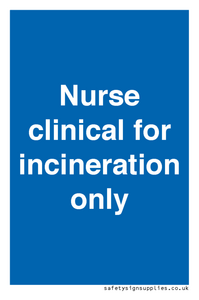 MV13244: Nurse clinical for incineration only