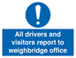 MV13380: All drivers and visitors report to weighbridge office
