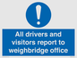 MV13380: All drivers and visitors report to weighbridge office