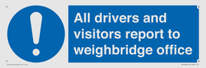 MV13380: All drivers and visitors report to weighbridge office