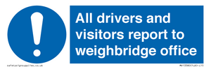 MV13380: All drivers and visitors report to weighbridge office