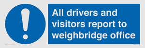 MV13380: All drivers and visitors report to weighbridge office