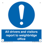 MV13380: All drivers and visitors report to weighbridge office