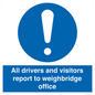 MV13380: All drivers and visitors report to weighbridge office