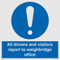 MV13380: All drivers and visitors report to weighbridge office