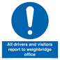 MV13380: All drivers and visitors report to weighbridge office