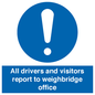 MV13380: All drivers and visitors report to weighbridge office
