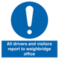 MV13380: All drivers and visitors report to weighbridge office