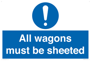 MV13384: All wagons must be sheeted