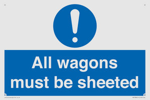 MV13384: All wagons must be sheeted