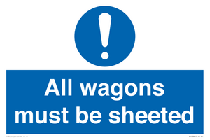 MV13384: All wagons must be sheeted
