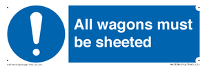 MV13384: All wagons must be sheeted