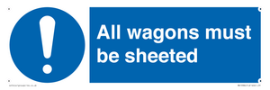 MV13384: All wagons must be sheeted