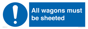 MV13384: All wagons must be sheeted