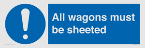 MV13384: All wagons must be sheeted