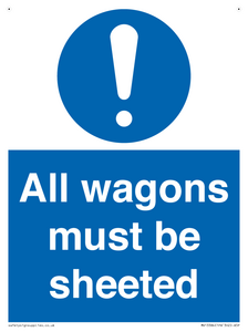 MV13384: All wagons must be sheeted