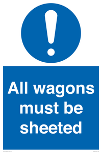 MV13384: All wagons must be sheeted