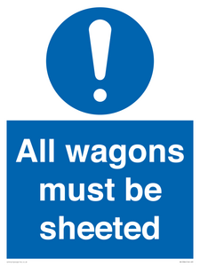MV13384: All wagons must be sheeted