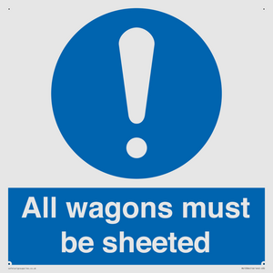 MV13384: All wagons must be sheeted