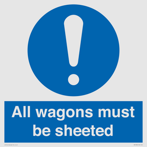MV13384: All wagons must be sheeted