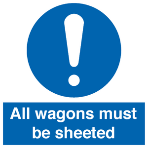 MV13384: All wagons must be sheeted