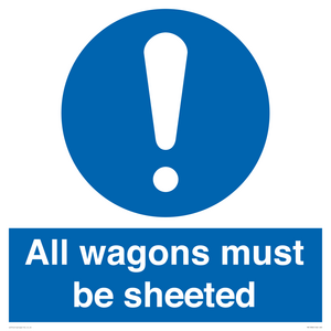 MV13384: All wagons must be sheeted
