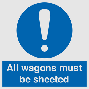 MV13384: All wagons must be sheeted