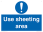 MV13386: Use sheeting area