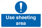 MV13386: Use sheeting area