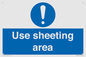 MV13386: Use sheeting area