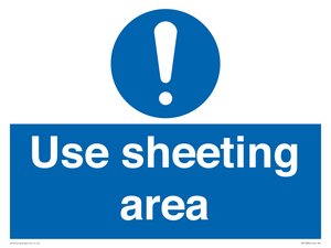 MV13386: Use sheeting area