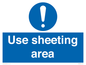MV13386: Use sheeting area