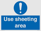 MV13386: Use sheeting area