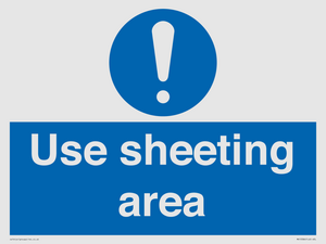 MV13386: Use sheeting area