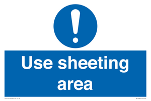 MV13386: Use sheeting area