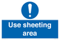 MV13386: Use sheeting area