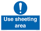 MV13386: Use sheeting area