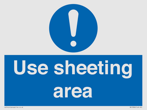 MV13386: Use sheeting area