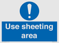 MV13386: Use sheeting area