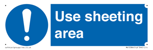 MV13386: Use sheeting area
