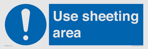 MV13386: Use sheeting area