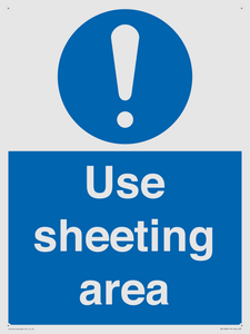 MV13386: Use sheeting area