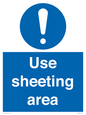 MV13386: Use sheeting area